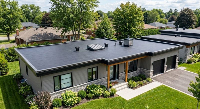TPO Roof Construction in Fredericksburg, VA