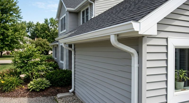Vinyl Gutters Installation in Arvada, CO