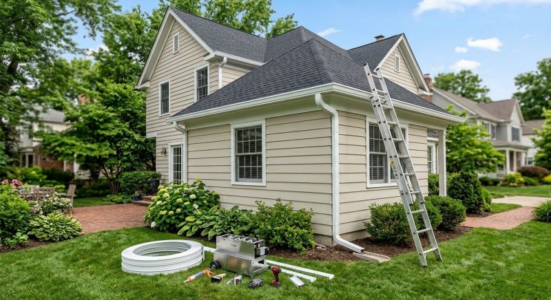 Aluminum Gutters Installation in Mcdonough, GA