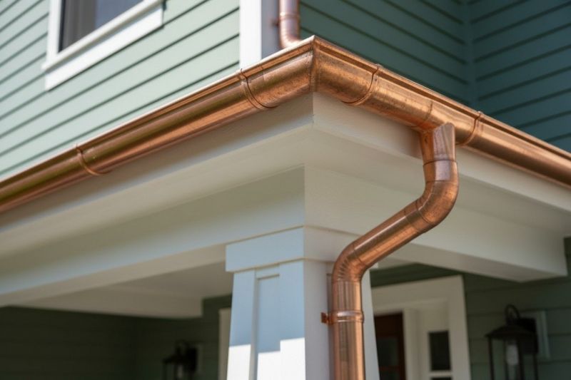 Copper Gutter Installation in Clarksville, TN