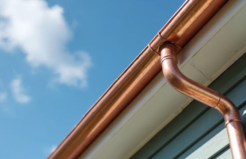 Copper Gutter Installation in Mcdonough, GA