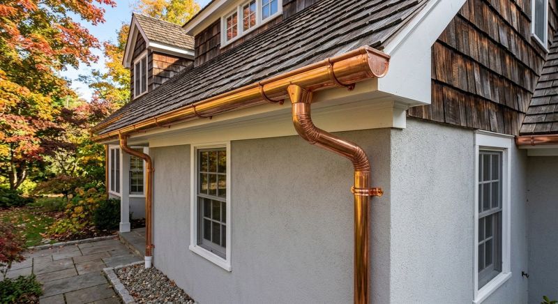 Copper Gutter Replacement in San Francisco, CA