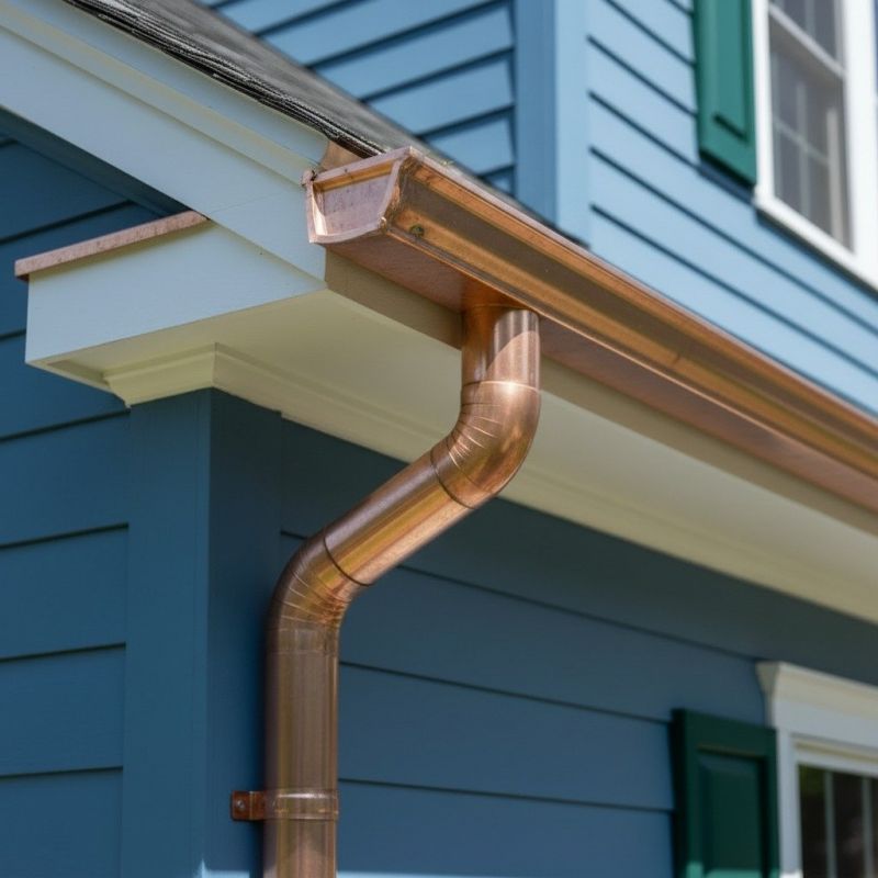 Copper Gutter Replacement in Mcdonough, GA