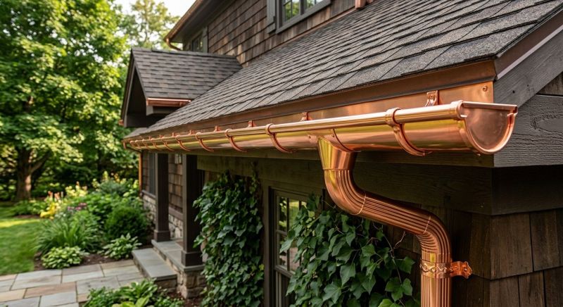 Copper Gutter Service in Mcdonough, GA