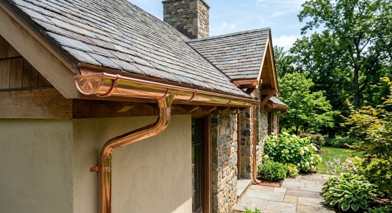 Copper Gutter Service in San Francisco, CA
