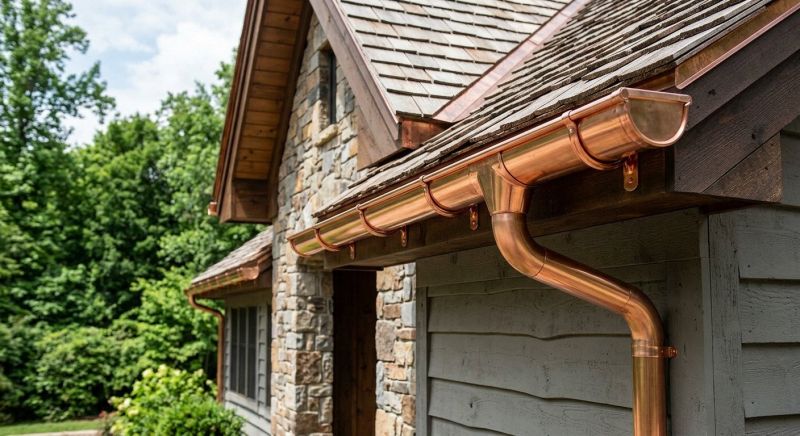 Copper Gutter Service in Clarksville, TN