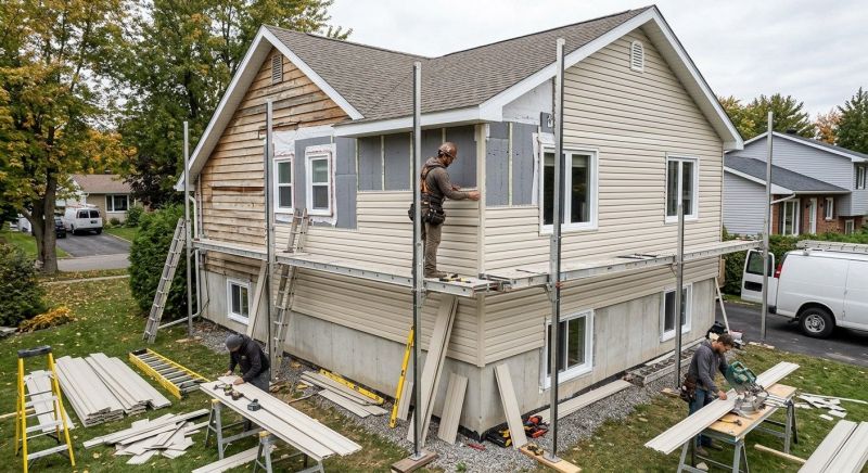 Dutch Lap Siding Installation in Stamford, CT