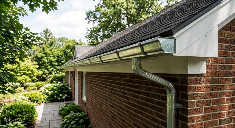 Galvanized Gutter Installation in Sacramento, CA