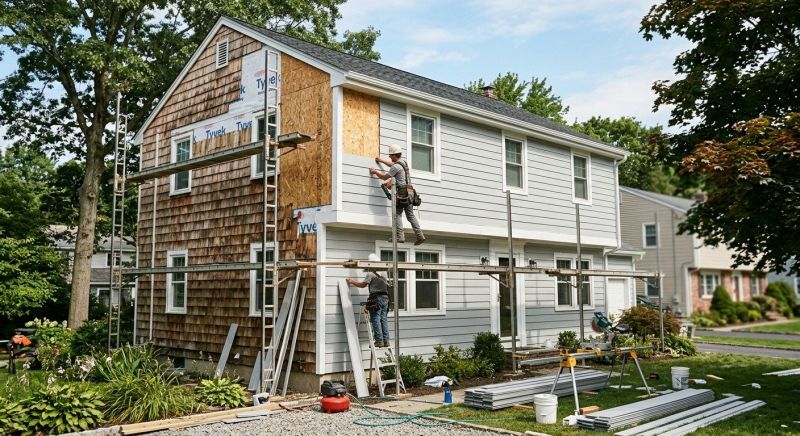 House Siding Replacement in Norwalk, CT