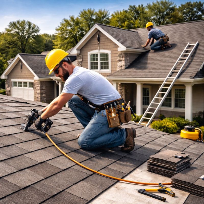 New Roof Installation in Worcester, MA