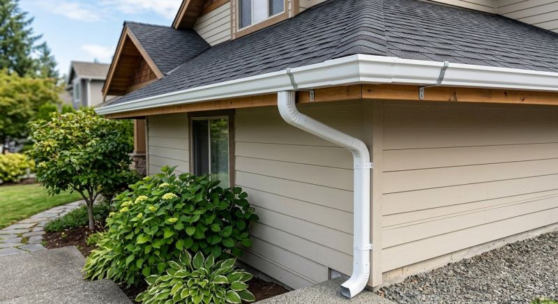 Pvc Downspout Installation in Longmont, CO