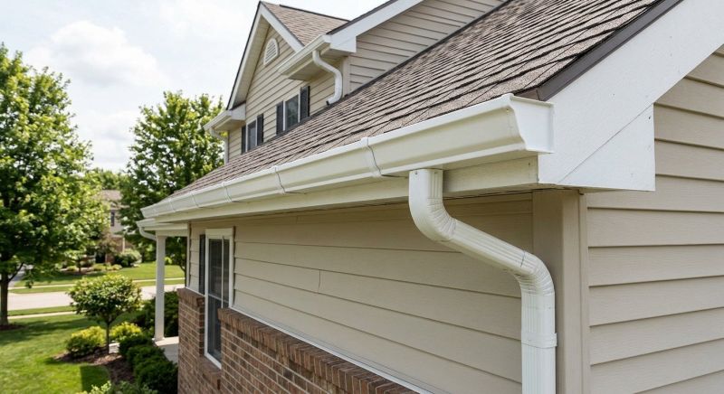 Pvc Rain Gutter Installation in Clarksville, TN