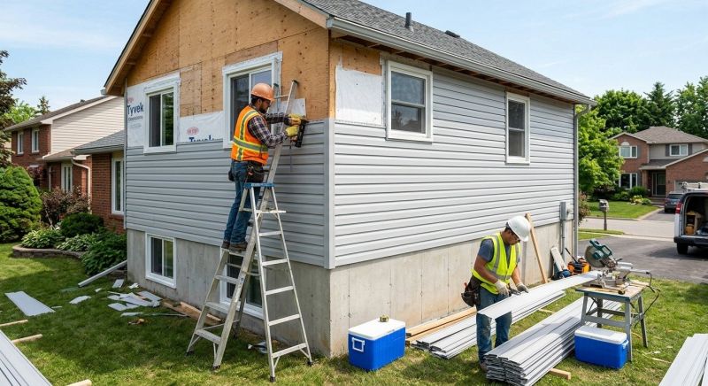 Synthetic Siding Installation in Nashua, NH