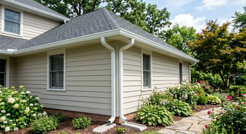 Vinyl Gutters Installation in Mcdonough, GA