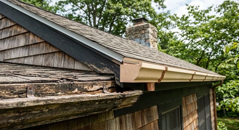 Wood Gutter Service in Mcdonough, GA