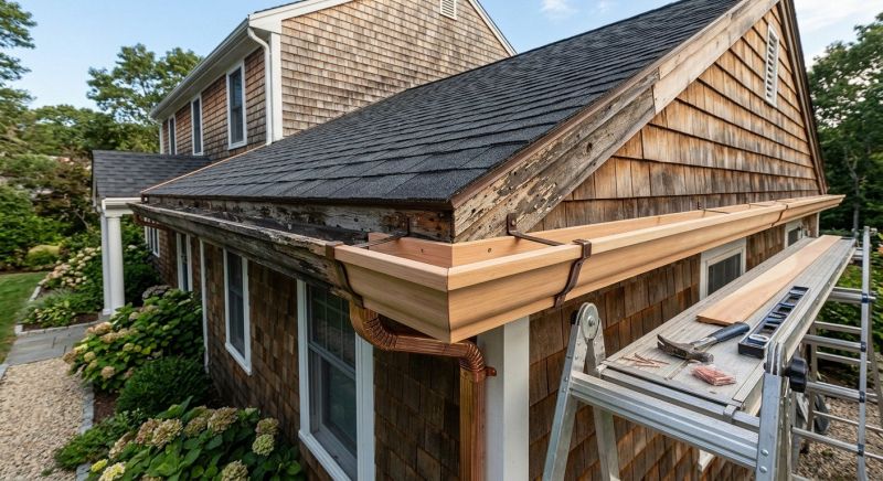 Wood Gutter Service in Mcdonough, GA