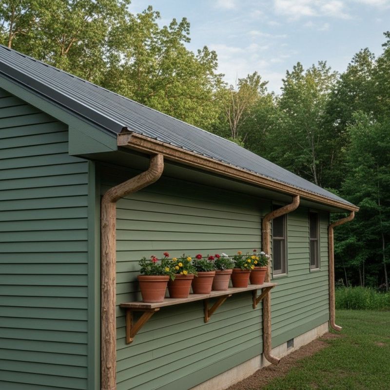 Wood Rain Gutter Installation in Clarksville, TN